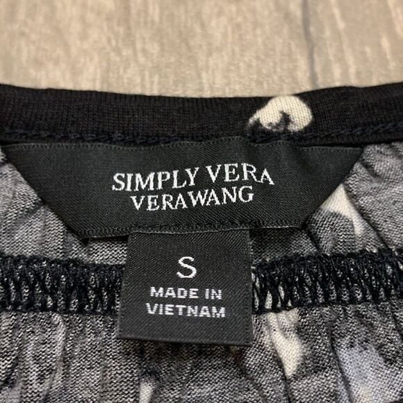 NWT Simply Vera Vera Wang Pleated Tanktop Shirt - Picture 3 of 6